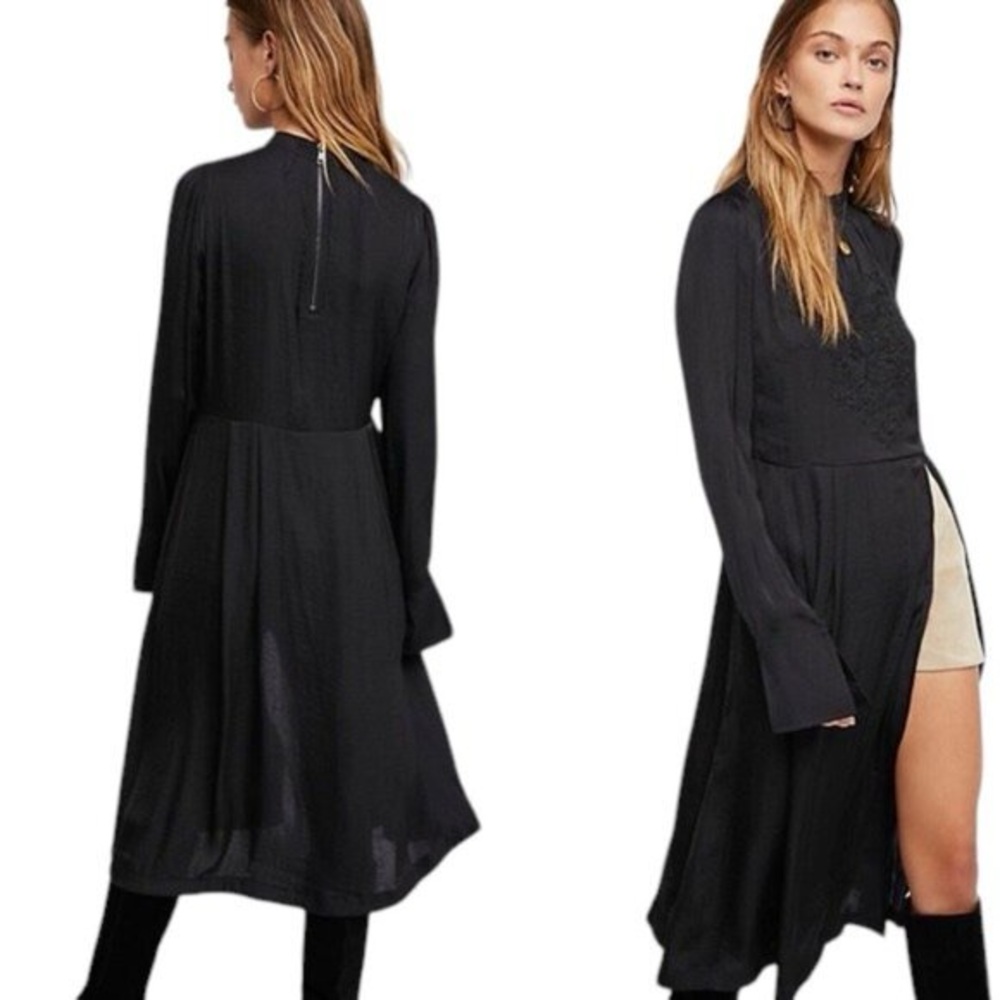 FREE PEOPLE New Day Embroidered Tunic‎ Dress